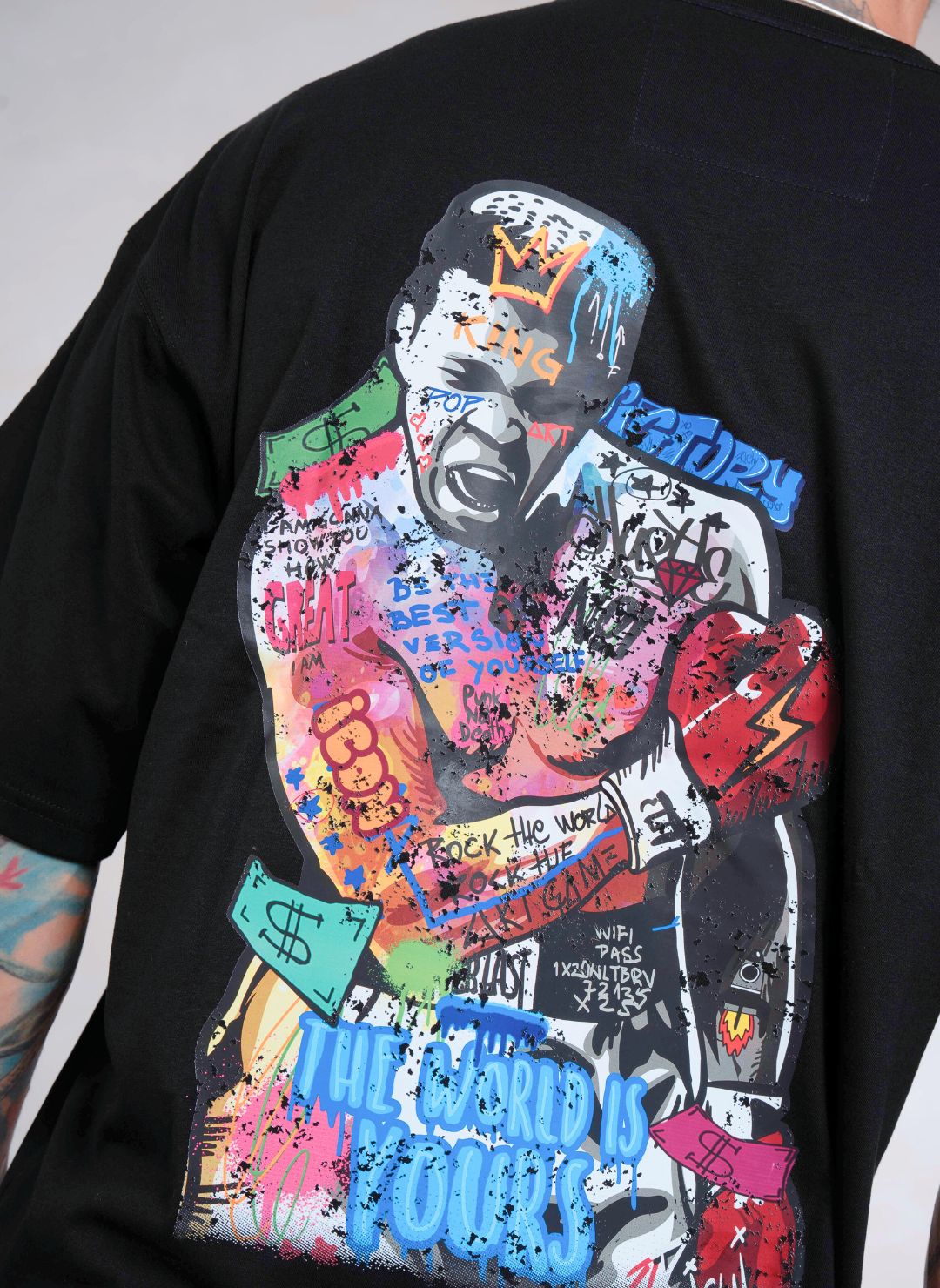 Polo oversize - Ali full color
