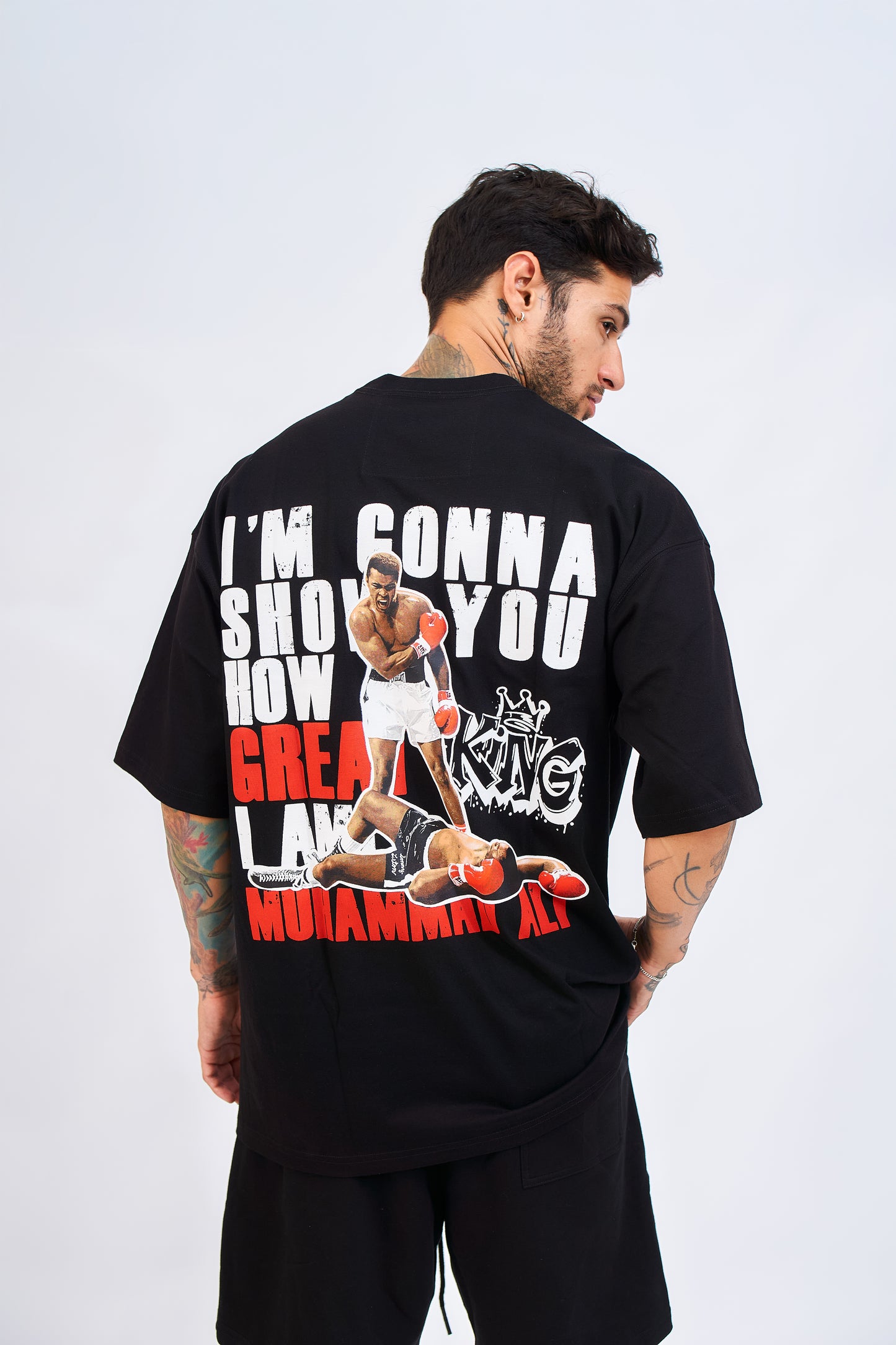 Polo oversize - Ali Black