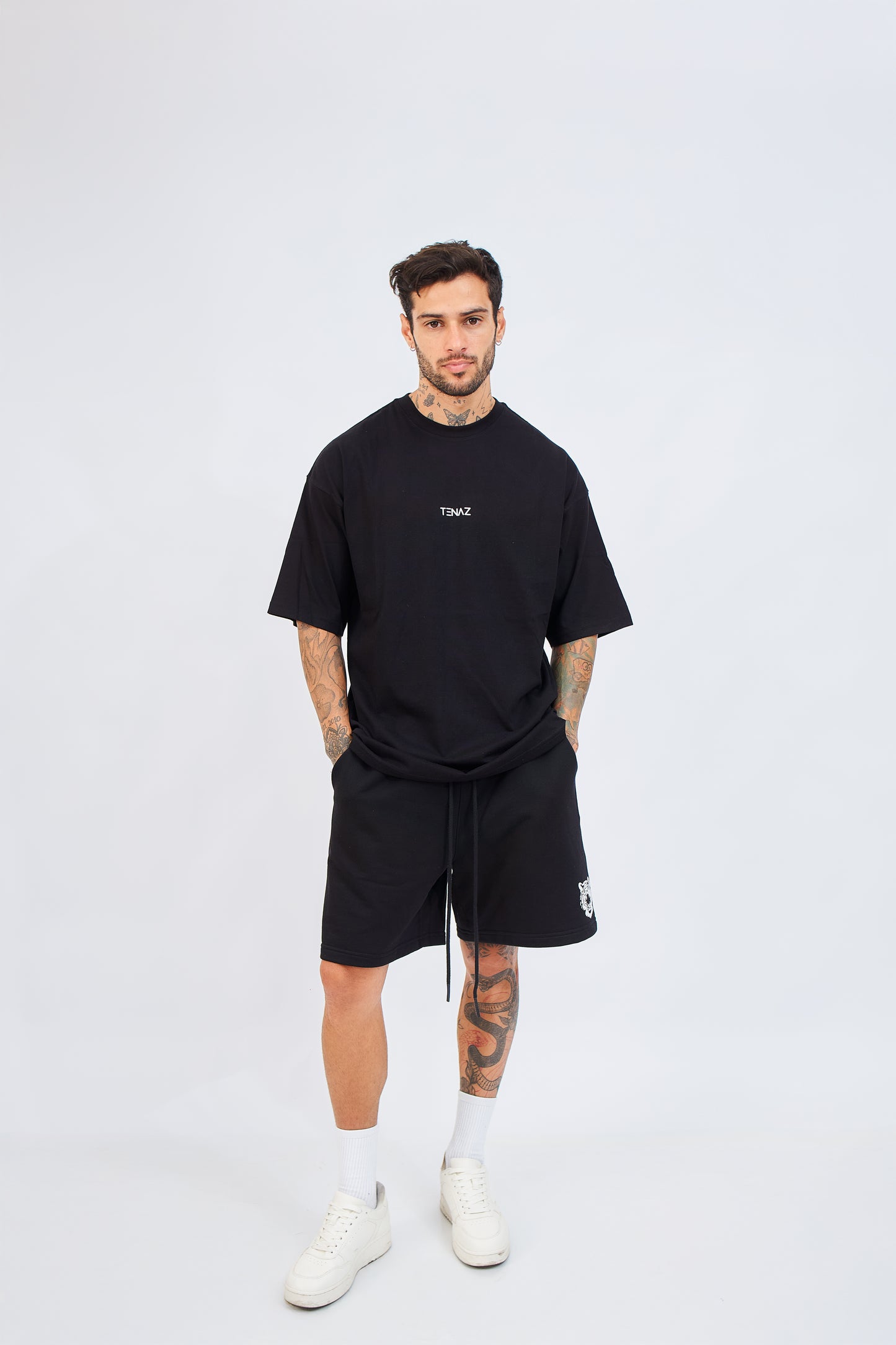 Polo Oversize - Clasic Negro