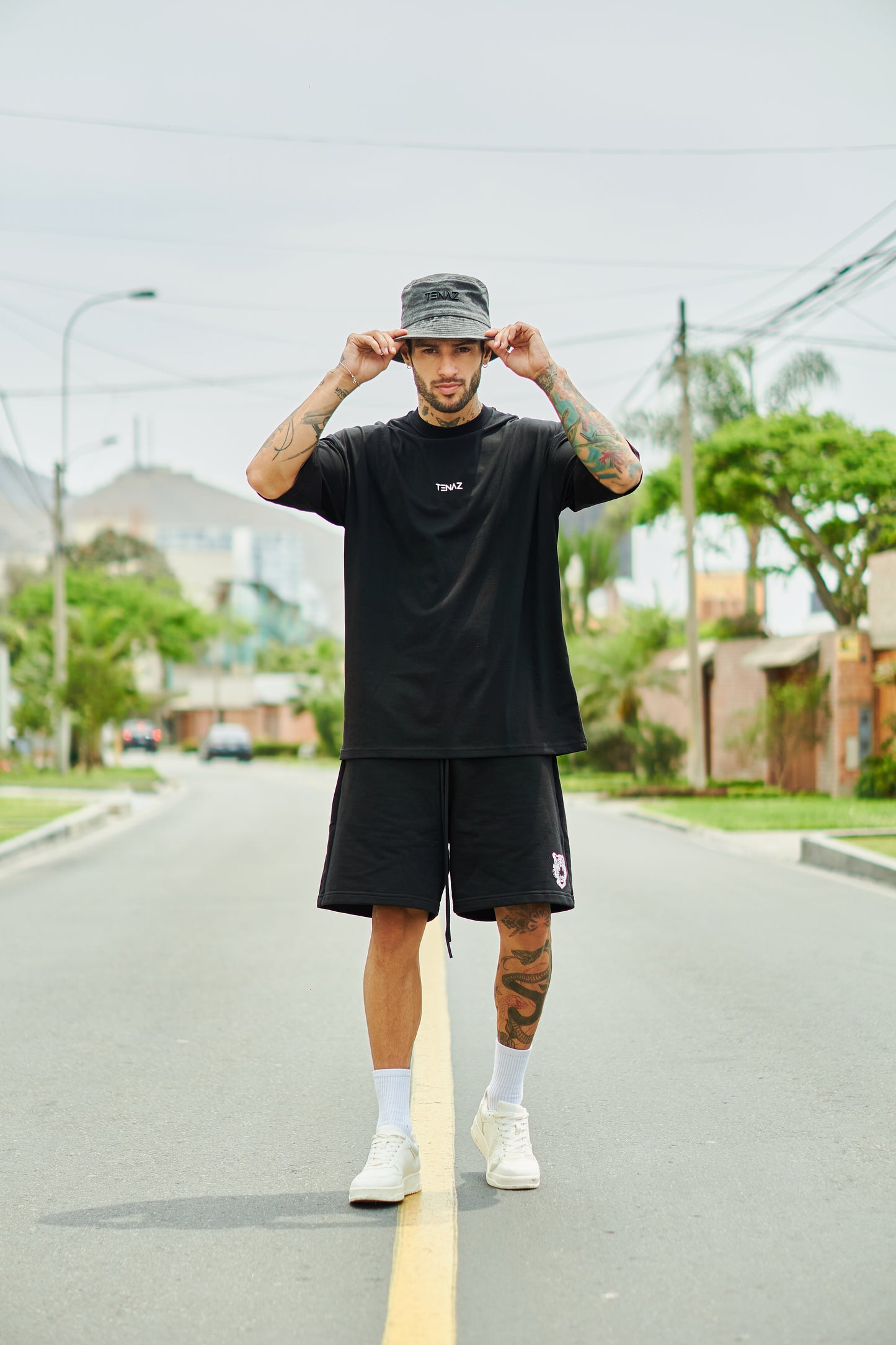 Bucket Hat (gorro pescador) Black