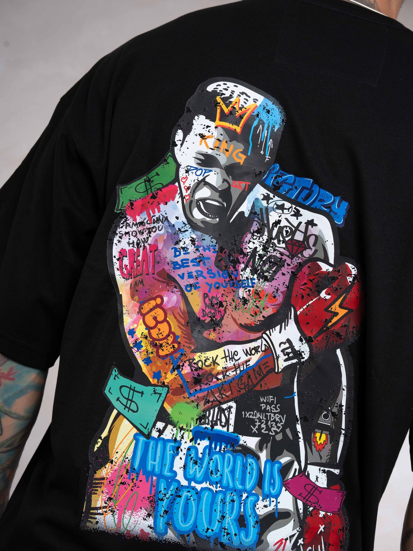 Polo oversize - Ali full color
