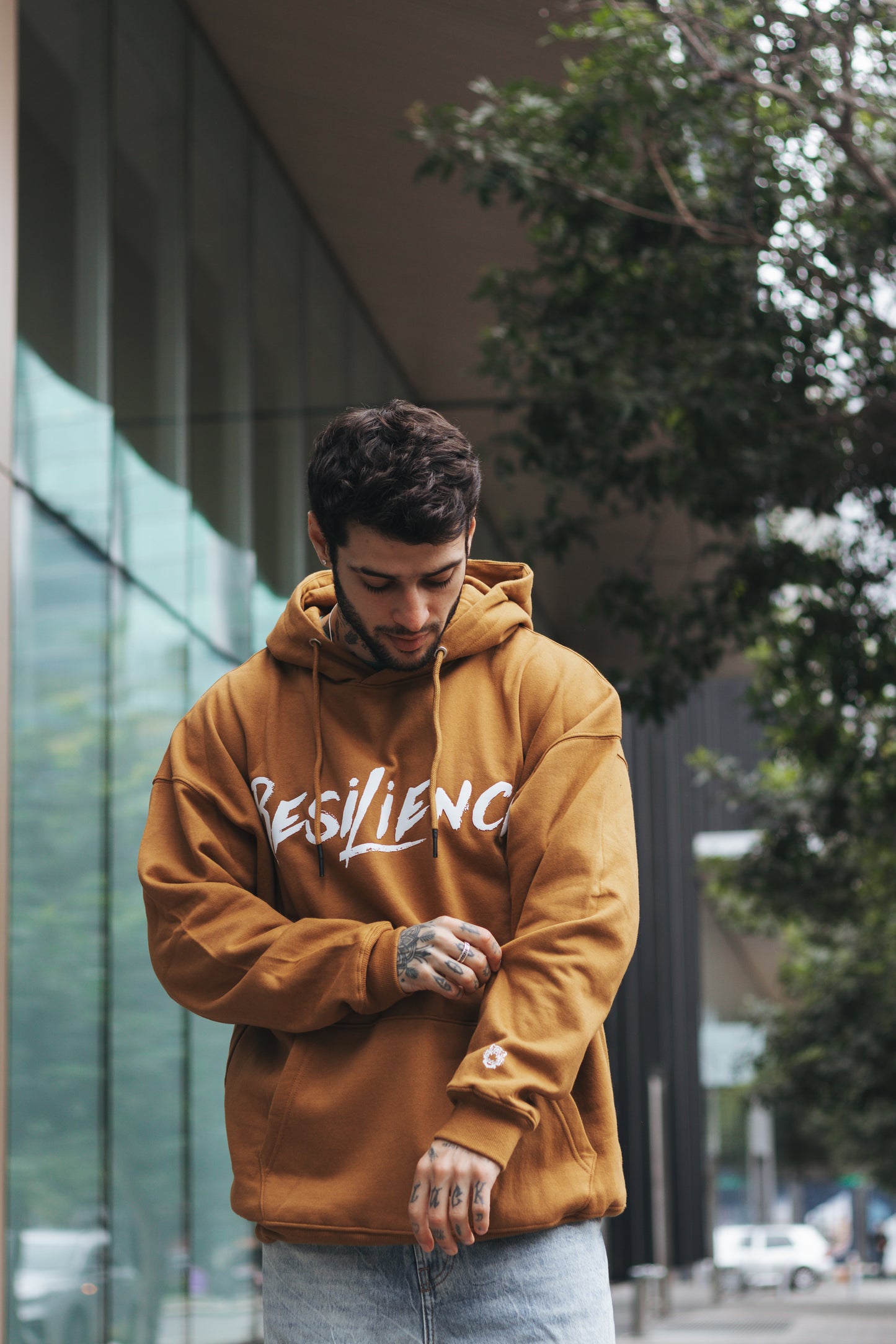 Polera Oversize - Resilience Camello