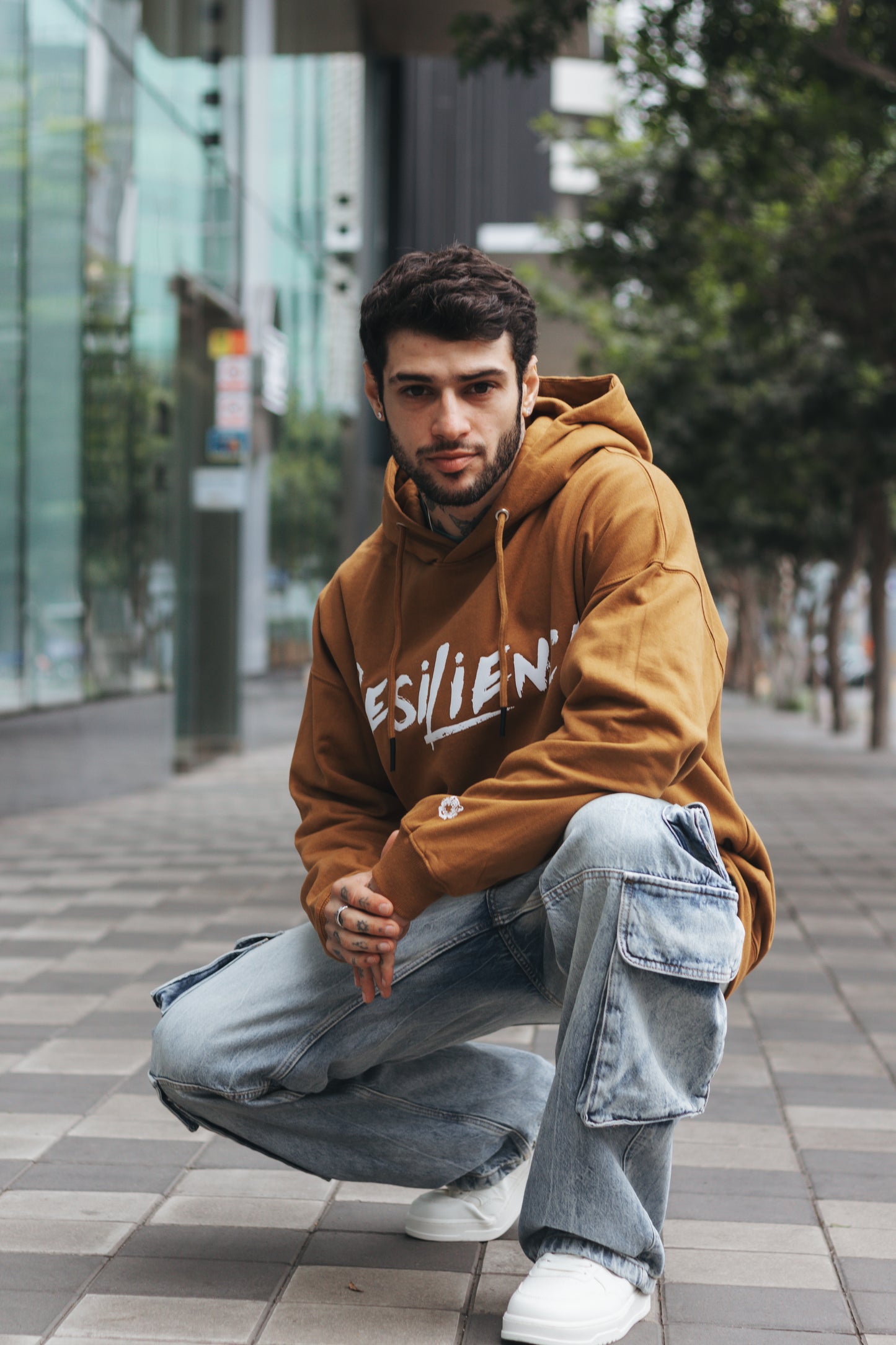 Polera Oversize - Resilience Camello