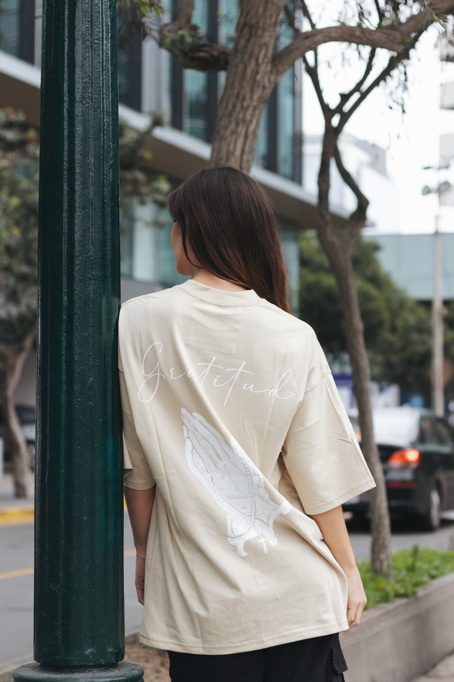 Polo Oversize - Gratitud Beige