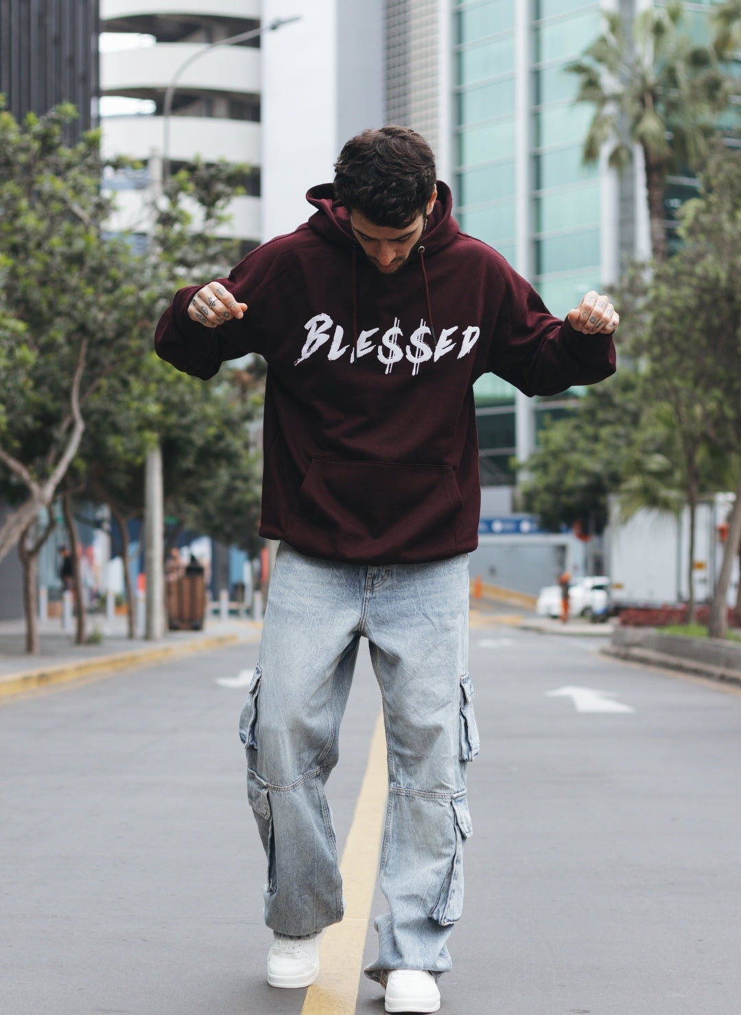 Polera Oversize - Blessed