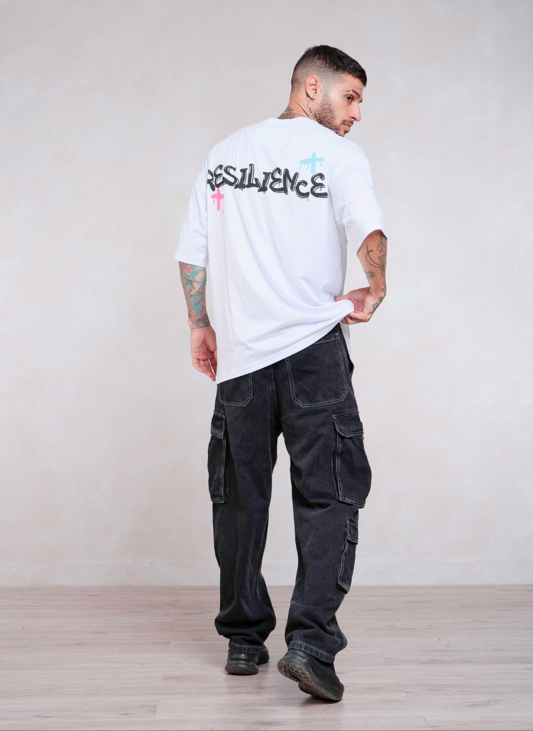 Polo oversize - Resilience White