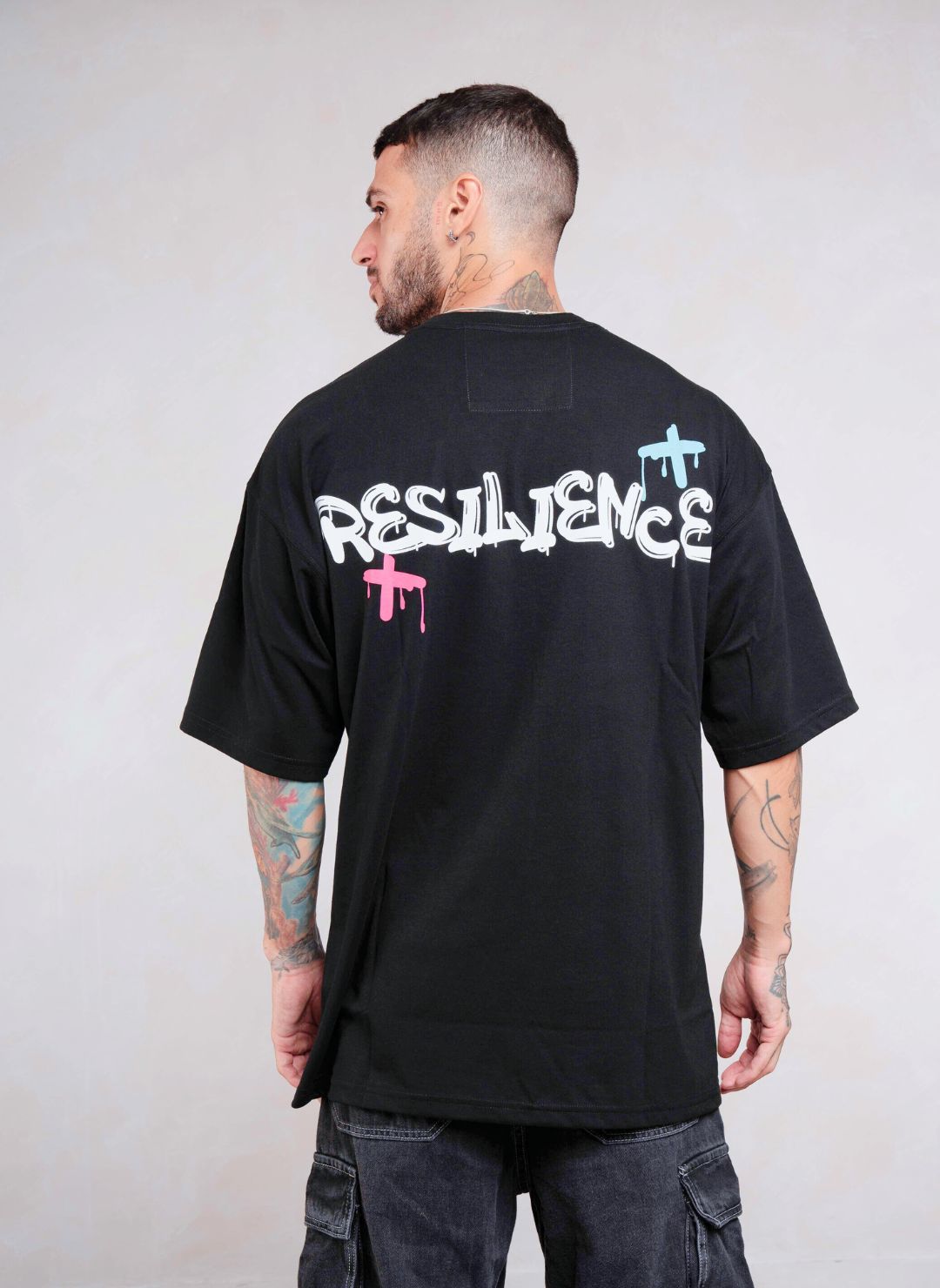 Polo oversize - Resilience Black