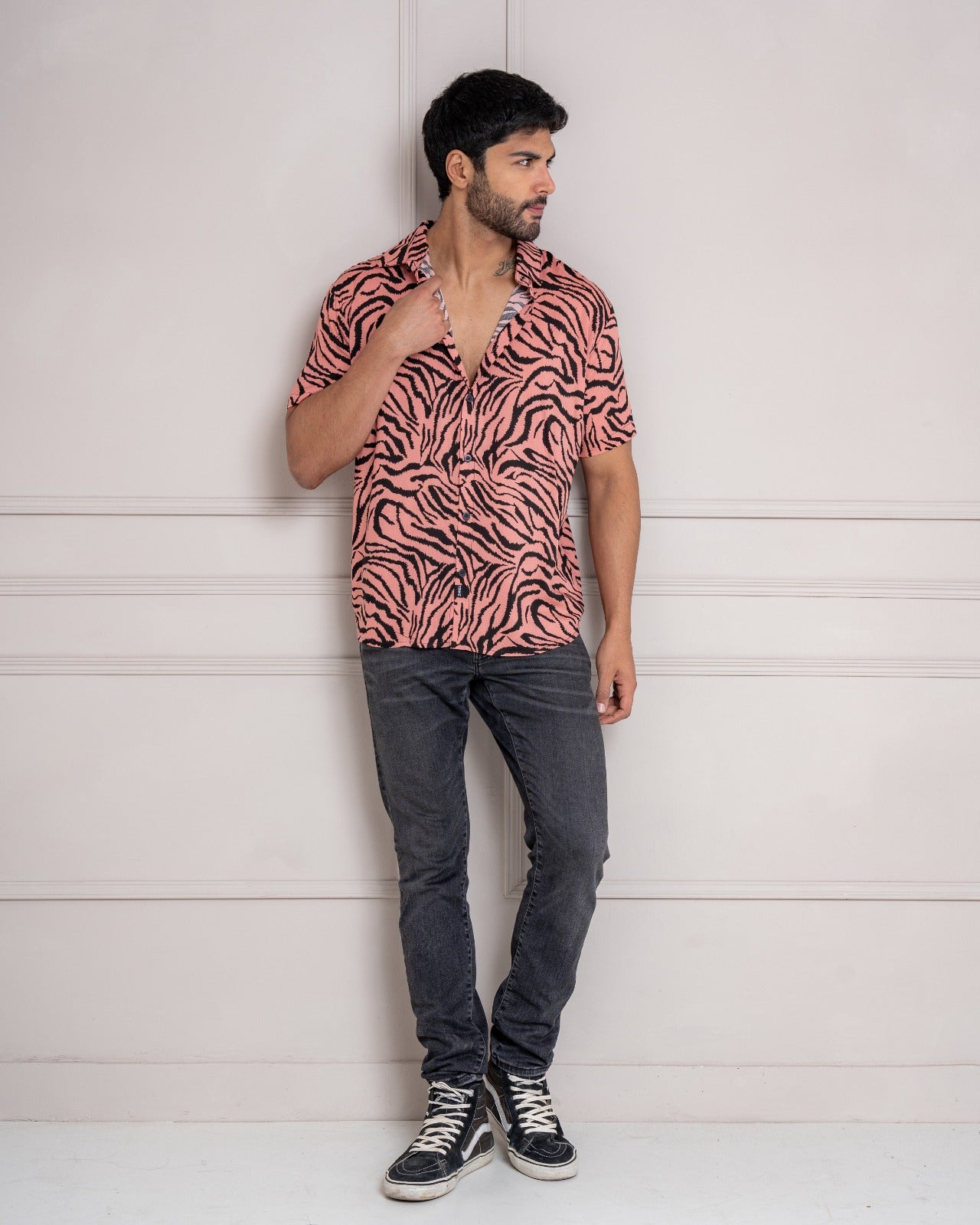 Camisa Tiger Coral