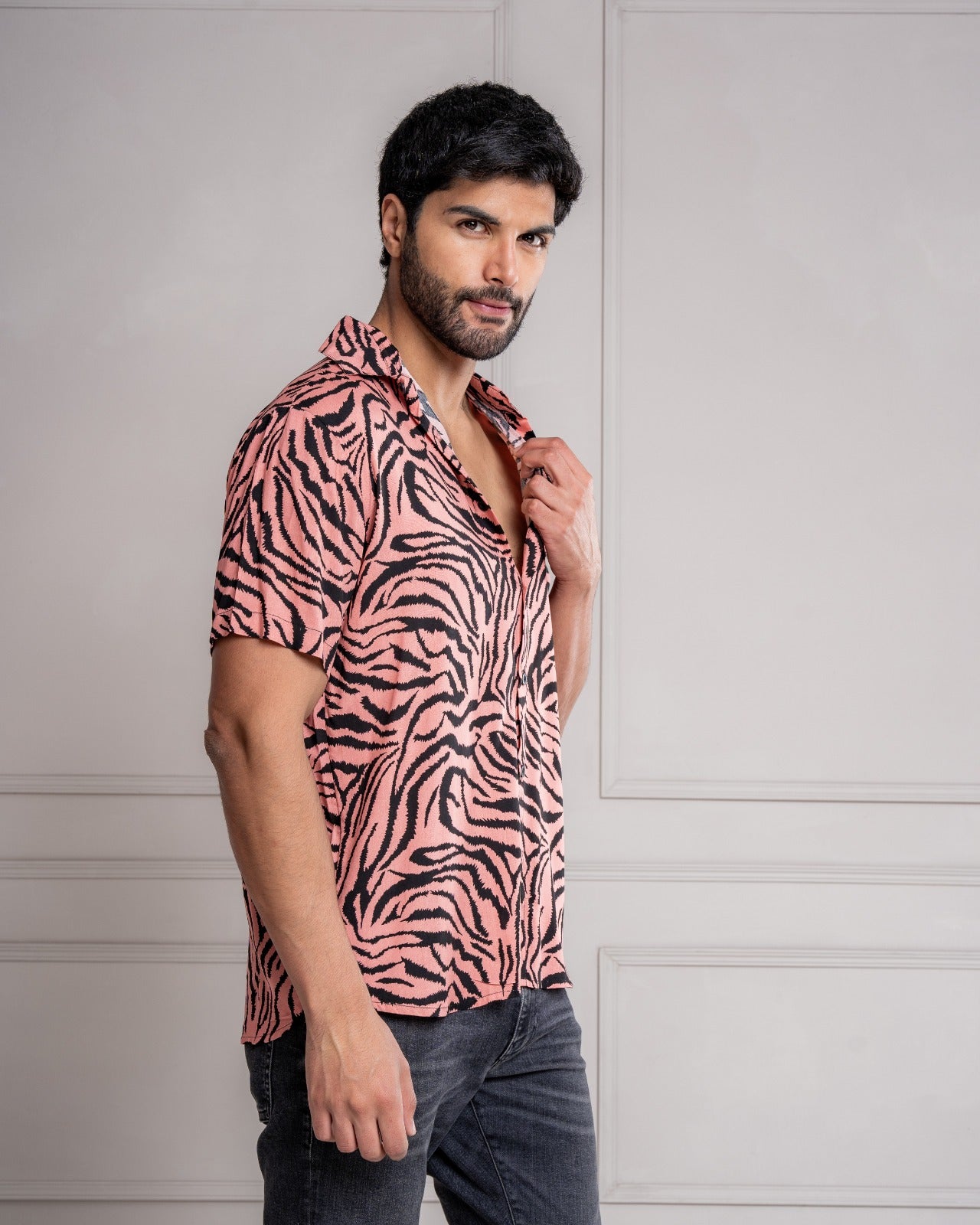 Camisa Tiger Coral