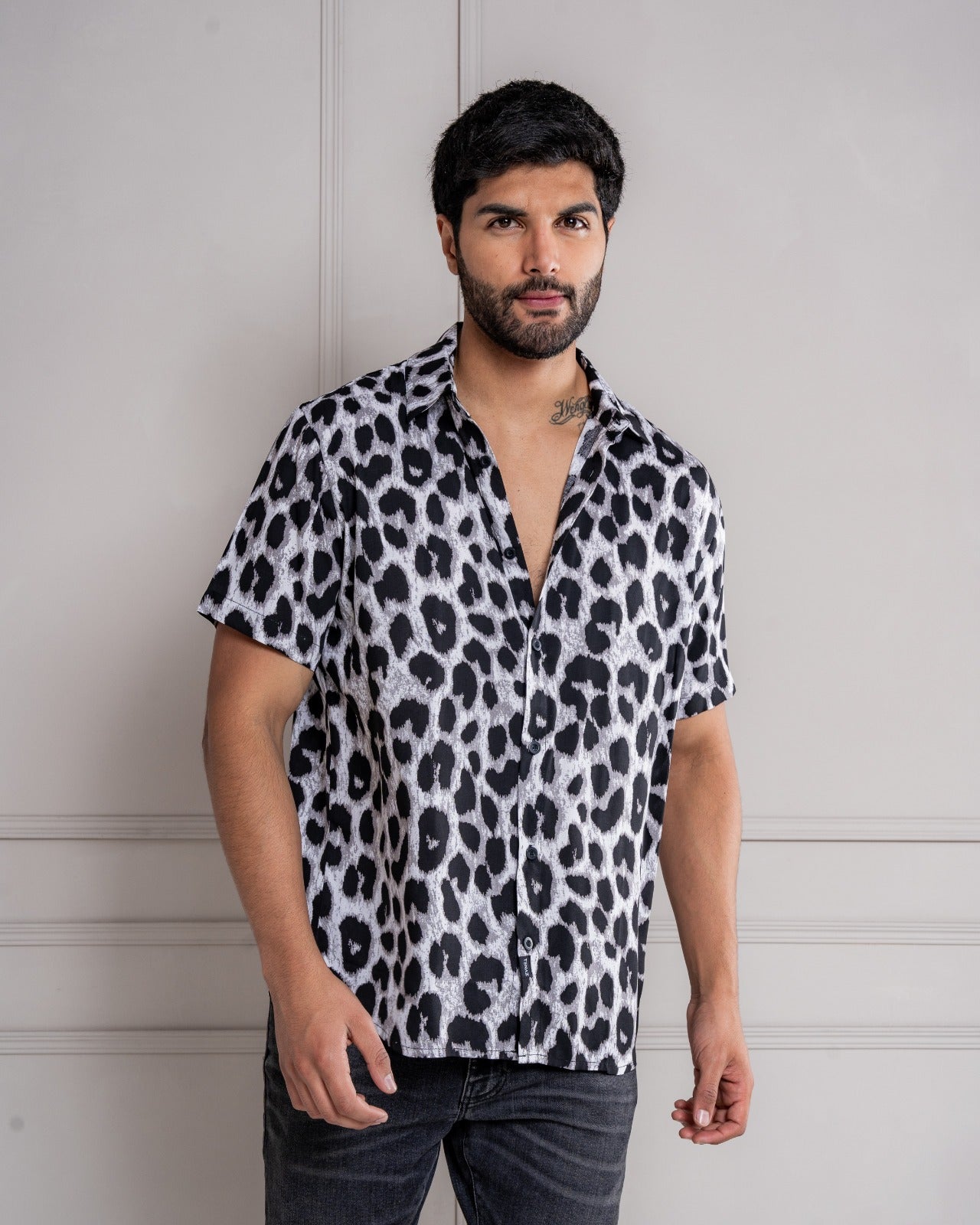 Camisa - Animal Black