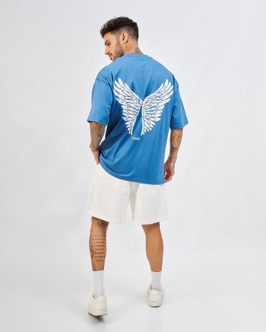 Polo Oversize - Blessed Azul