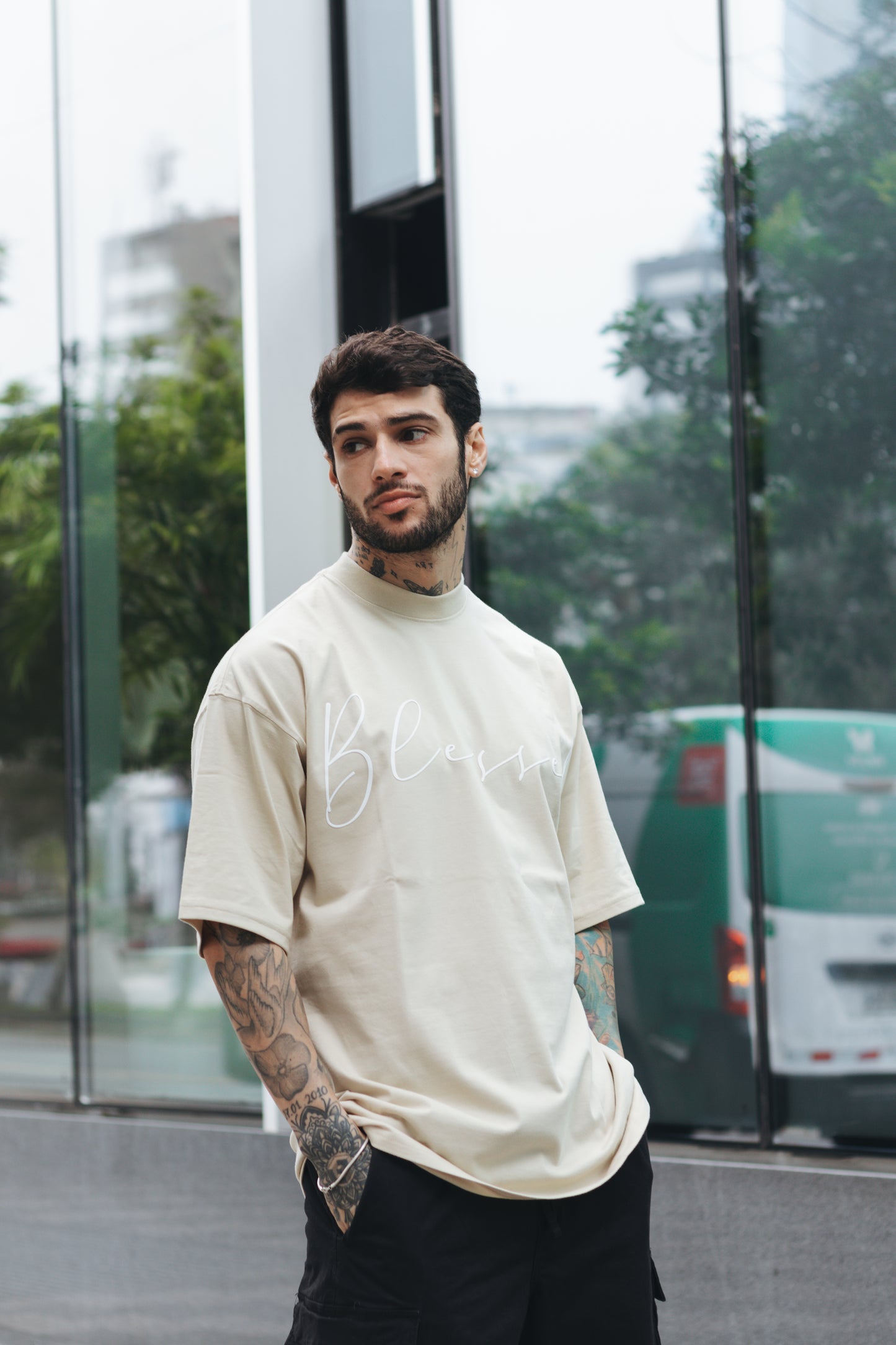 Polo Oversize - Blessed Beige