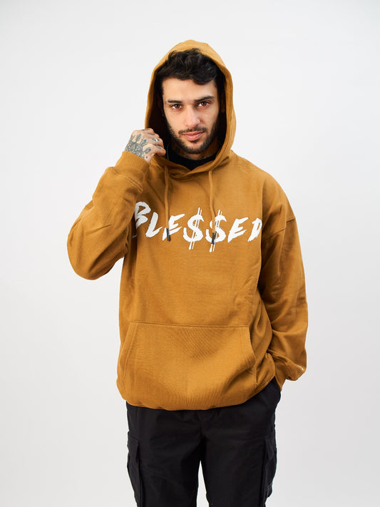 Polera Oversize - Blessed Camello